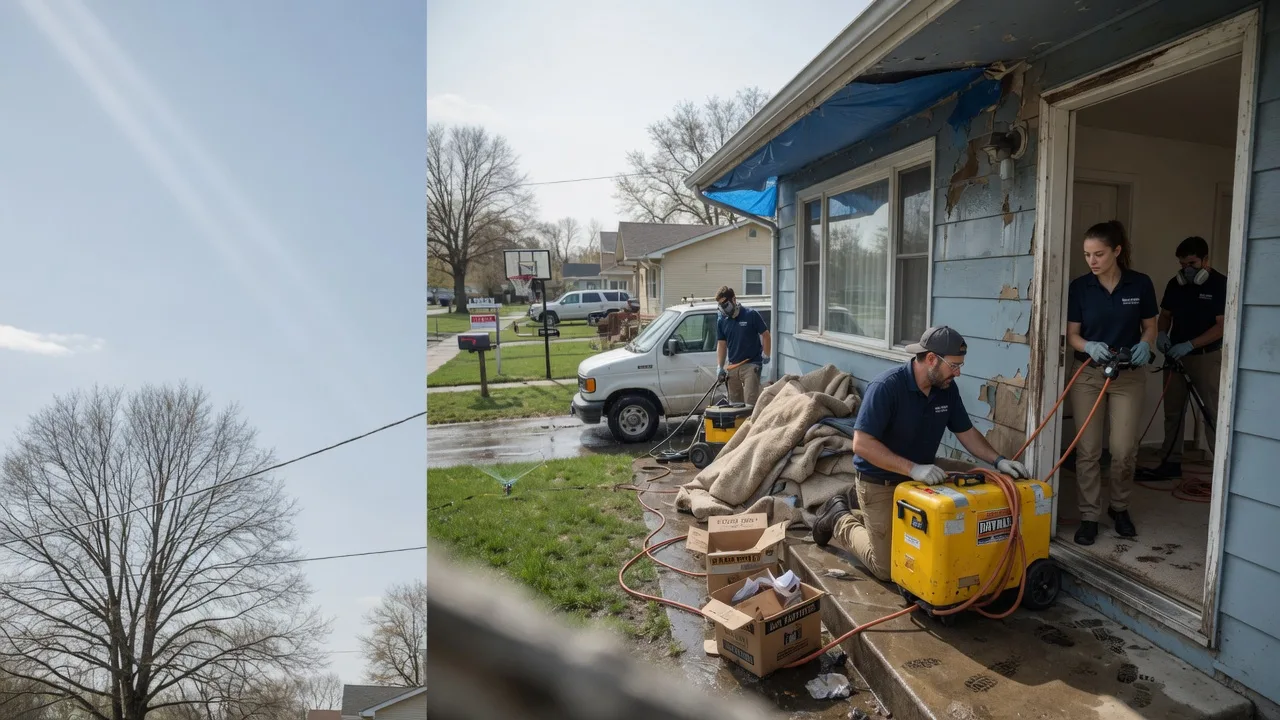 Basement Flood Cleanup in Minco, OK near me